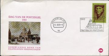 Nederland 1969 535  Dag van de Postzegel Schilderij Erasmus beschikbaar voor biedingen