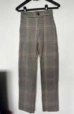 Pull&Bear Geruite Broek - Maat XS, Bruin, Ophalen of Verzenden, Zo goed als nieuw, Pull & Bear