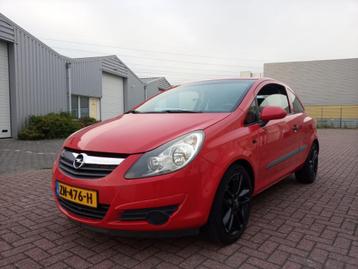 Opel Corsa 1.0 12V 3D 2007 Rood