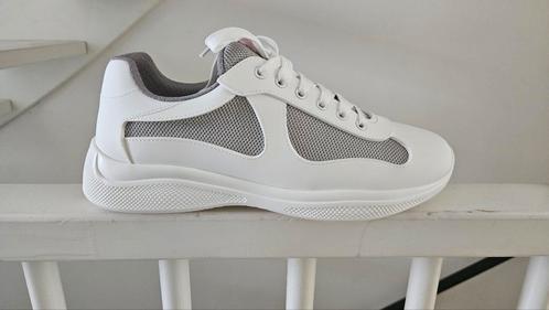 Prada america cup sneakers wit maat 44 rubber 2025 uniek!, Kleding | Heren, Schoenen, Nieuw, Sneakers of Gympen, Wit, Verzenden