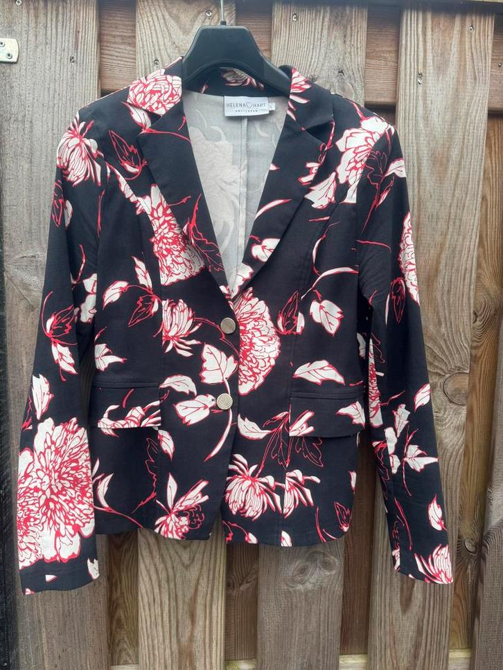 *Helena Hart* Super mooi Jasje mt L Zgan!, Kleding | Dames, Jasjes, Kostuums en Pakken, Zo goed als nieuw, Jasje, Maat 42/44 (L)