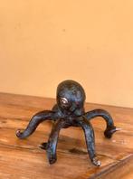 Oude bronzen Octopus inktvis, Art & Design kunst brons, Ophalen of Verzenden