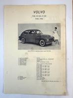 oldtimer Volvo PV544 P210 1958 - 1964 technische handleiding, Auto diversen, Handleidingen en Instructieboekjes, Ophalen of Verzenden