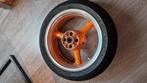 Z1000 velg met race band 2003 2004 Metzeler Racetec Interact, Ophalen of Verzenden
