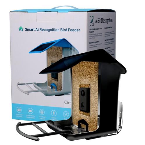 Smart AI vogelvoeder met camera HD, automatische herkenning!, Dieren en Toebehoren, Vogels | Toebehoren, Nieuw, Overige typen