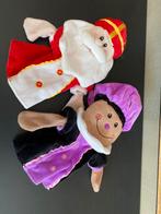 Set handpoppen sinterklaas en zwarte piet, Diversen, Sinterklaas, Ophalen of Verzenden, Zo goed als nieuw