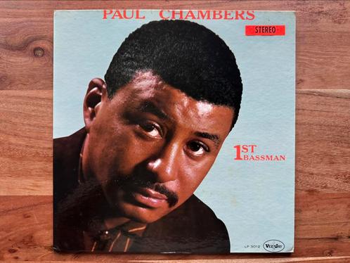 Paul Chambers – 1st Bassman (US, 1964, LP), Cd's en Dvd's, Vinyl | Jazz en Blues, Gebruikt, Jazz, 1960 tot 1980, 12 inch, Ophalen of Verzenden