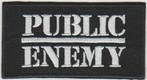 Public Enemy stoffen opstrijk patch embleem, Ophalen of Verzenden, Nieuw, Kleding