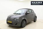 Fiat 500 C Passion 42 kWh Cabrio | LM velgen | Airco |, Auto's, Stof, Gebruikt, 118 pk, Traction-control