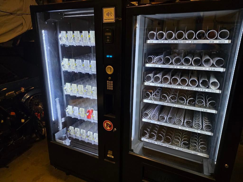 G-Drink & G-Snack Automaten - Master/Slave met Payter, Ophalen