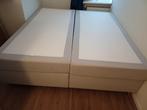 Nette Beige Boxspring 180x200 - Weinig Gebruikt!, Ophalen of Verzenden