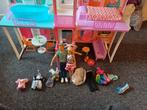 Barbiehuis "Malibu" met toebehoren, Toebehoren, Ophalen of Verzenden, Zo goed als nieuw