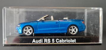 Audi RS 5 Cabriolet, 1:87 blauw metallic (Minimax) beschikbaar voor biedingen