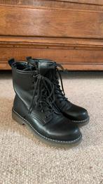Dr Martins zwarte laarsjes lookalike, maat 37, H&M, Zwart, Lage of Enkellaarzen, Nieuw