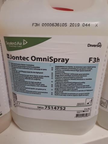 Jontec OmniSpray F3h - 2x5L Reinigingsmiddel beschikbaar voor biedingen
