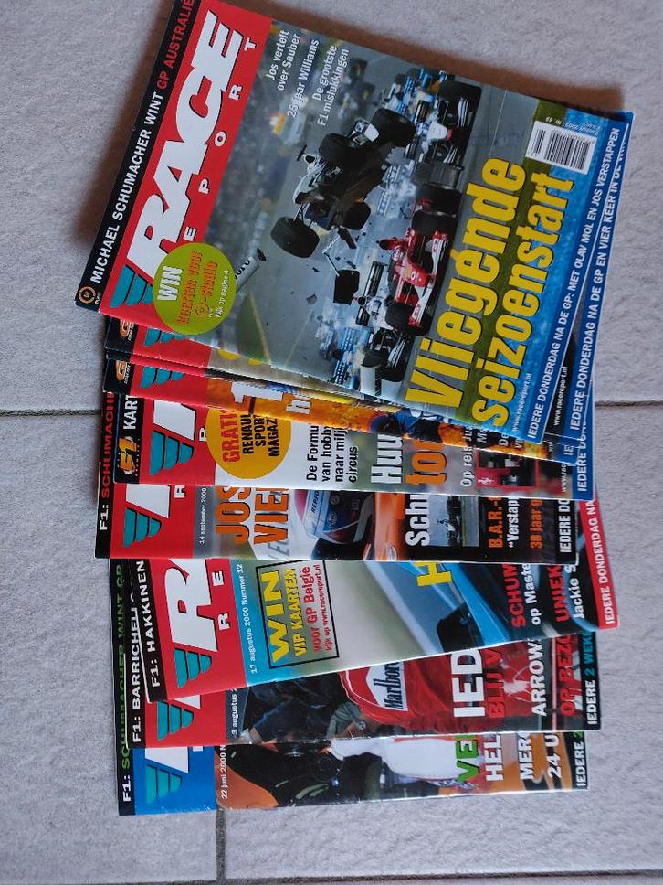 Race Report (Formule 1 bladen), Boeken, Tijdschriften en Kranten, Gelezen, Sport en Vrije tijd, Ophalen of Verzenden