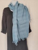 Mooie blauwe sjaal 150x169, Maat 38/40 (M), ., Ophalen of Verzenden, Zo goed als nieuw