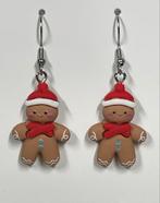Gingerbread Man Oorbellen, Overige materialen, Hangers, Bruin, Nieuw