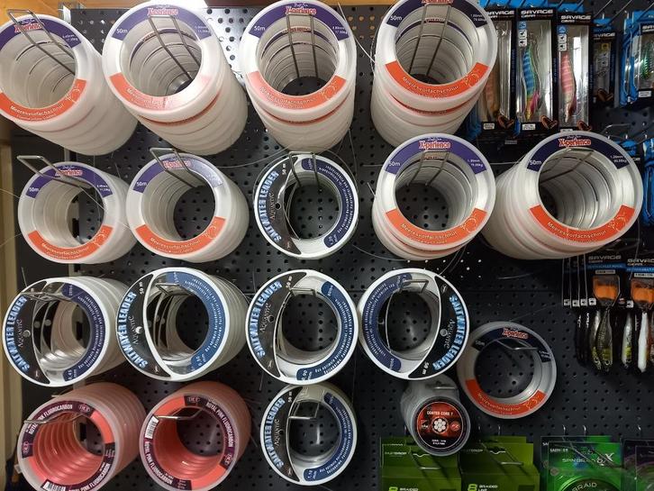 (Saltwater) Leader-materiaal...alle maten (0.45-1.2mm), Watersport en Boten, Hengelsport | Algemeen, Nieuw, Vislijn, Ophalen of Verzenden