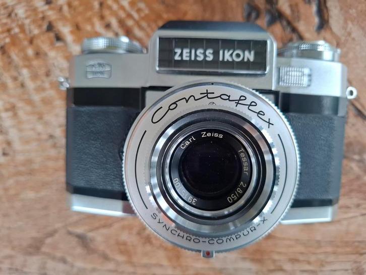 Zeiss Ikon Contaflex- B analoge Spiegelreflexcamera, Audio, Tv en Foto, Fotocamera's Analoog, Gebruikt, Spiegelreflex, Leica, Ophalen of Verzenden