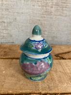 Vintage Chinees miniatuur potje/vaasje met deksel, Antiek en Kunst, Antiek | Porselein, Ophalen of Verzenden
