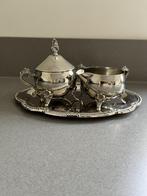 Klassiek roomstel verzilverd, Antiek en Kunst, Antiek | Goud en Zilver, Ophalen of Verzenden