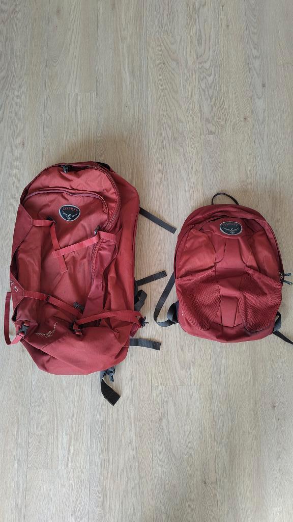 Osprey rugzak Fairpoint 70, Sieraden, Tassen en Uiterlijk, Tassen | Rugtassen, Gebruikt, Overige merken, 25 tot 40 cm, 45 tot 60 cm