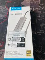 USB-C 10-in-1 Multiport Adapter - Nieuw, Ophalen of Verzenden, Nieuw, USB-hub, Harde schijf