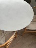 Witte Woood Damon Eetkamertafel, Huis en Inrichting, Tafels | Eettafels, Ophalen, Overige materialen, 100 tot 150 cm, Rond