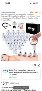 Cupping set nieuw met pomp, Ophalen of Verzenden