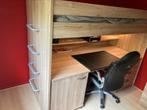 Bureau met bed kast en boekenkast, Huis en Inrichting, Bureaus, Ophalen, Zo goed als nieuw