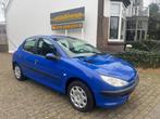 Peugeot 206 1.4 Pop' Art 5 DEURS, Voorwielaandrijving, 31 €/maand, 4 cilinders, Blauw