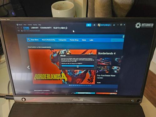Asus zenscreen touch MB16AMT draagbaar, Computers en Software, Monitoren, Gebruikt, 60 Hz of minder, DisplayPort, HDMI, Thunderbolt