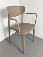 39x Kantinestoelen Stapelstoelen Taupe, Ophalen, Overige kleuren, Nieuw, X