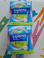 2x 18 tampax tampons super, Ophalen of Verzenden, Nieuw