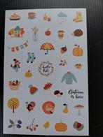 Stickers Autumn is here, Ophalen, Nieuw