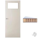 Boarddeur binnendeur met kleine glasopening Stomp Nieuw, Doe-het-zelf en Verbouw, Deuren en Horren, Ophalen of Verzenden, Niet ingevuld