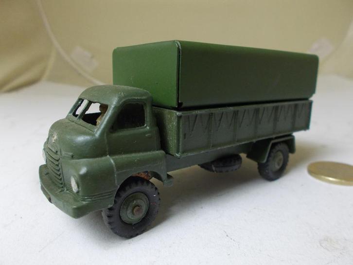 1955 Dinky Toys 621 3 TON ARMY WAGON + HUIF! I.z.g.st! (-K-), Hobby en Vrije tijd, Modelauto's | 1:43, Zo goed als nieuw, Bus of Vrachtwagen