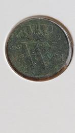 1/2 cent 1821U - halve cent 1821U, Postzegels en Munten, Munten | Nederland, Ophalen of Verzenden, Koning Willem I, Overige waardes