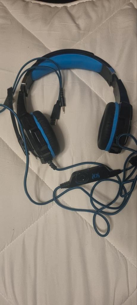 Gaming headset kotion each Z.G.A.N., Computers en Software, Headsets, Zo goed als nieuw, Over-ear, Bedraad, Gaming headset, Ophalen
