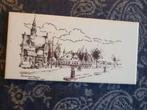 Tegel Vlaardinger ambacht plein emaus 1925 mosa Vlaardingen, Antiek en Kunst, Antiek | Wandborden en Tegels, Ophalen