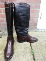 Van de Poel van Ruth Bally rij laarzen maat 37 zwart bruin, Kleding | Dames, Schoenen, Hoge laarzen, Bruin, Verzenden, Zo goed als nieuw