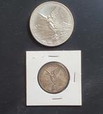 1 en 1/4 oz zilveren libertad 1996 mexico, Zilver, Ophalen of Verzenden, Zuid-Amerika, Losse munt