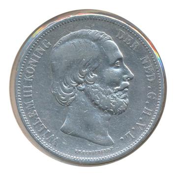 Nederland 2,5 Gulden 1867 Willem III  beschikbaar voor biedingen