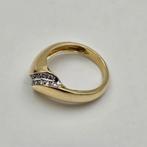 Gouden ring 14kt 5.7 gram goud 14 karaats diamant, Ruilrijk, Zo goed als nieuw, Info@ruilrijk.nl, Neerstraat 60, 6041 KD Roermond
