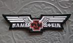 Rammstein shaped patch 41  --3.5 x 12.5 cm, Verzamelen, Muziek, Artiesten en Beroemdheden, Verzenden, Nieuw, Kleding