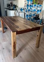 Solid wood dining table - 160x90x75, Ophalen, Eikenhout, 50 tot 100 cm, Zo goed als nieuw