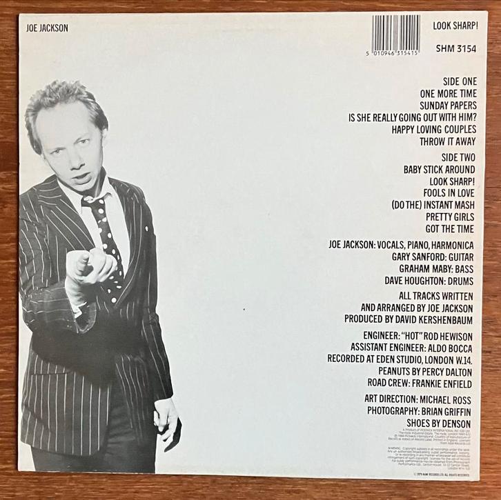 Joe Jackson - Look Sharp! LP, Cd's en Dvd's, Vinyl | Pop, Gebruikt, 1960 tot 1980, 12 inch, Ophalen of Verzenden
