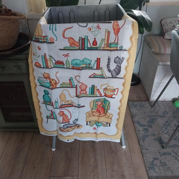 Quilt Paneel Katten met Boeken beschikbaar voor biedingen