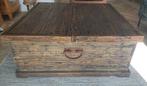 Salontafel kist, Huis en Inrichting, Tafels | Salontafels, Ophalen, 50 tot 100 cm, 50 tot 100 cm, Zo goed als nieuw